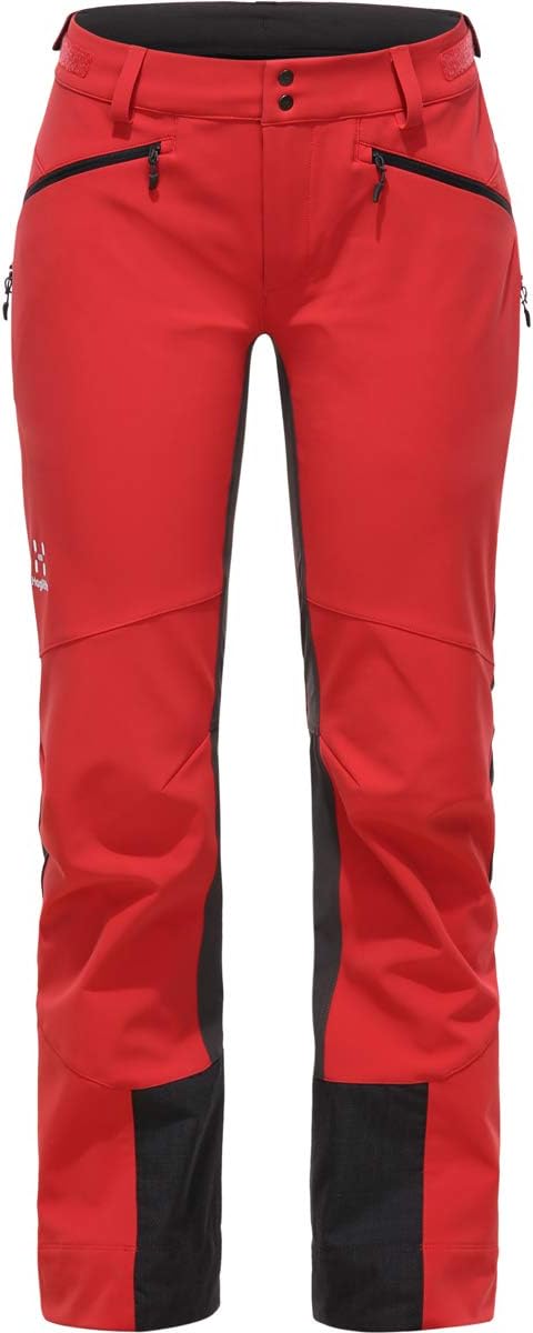 Haglöfs Softshellhose Frauen Rando Flex Pant wasserabweisend, elastisch 46 Hibiskus Re, 46 Hibiskus