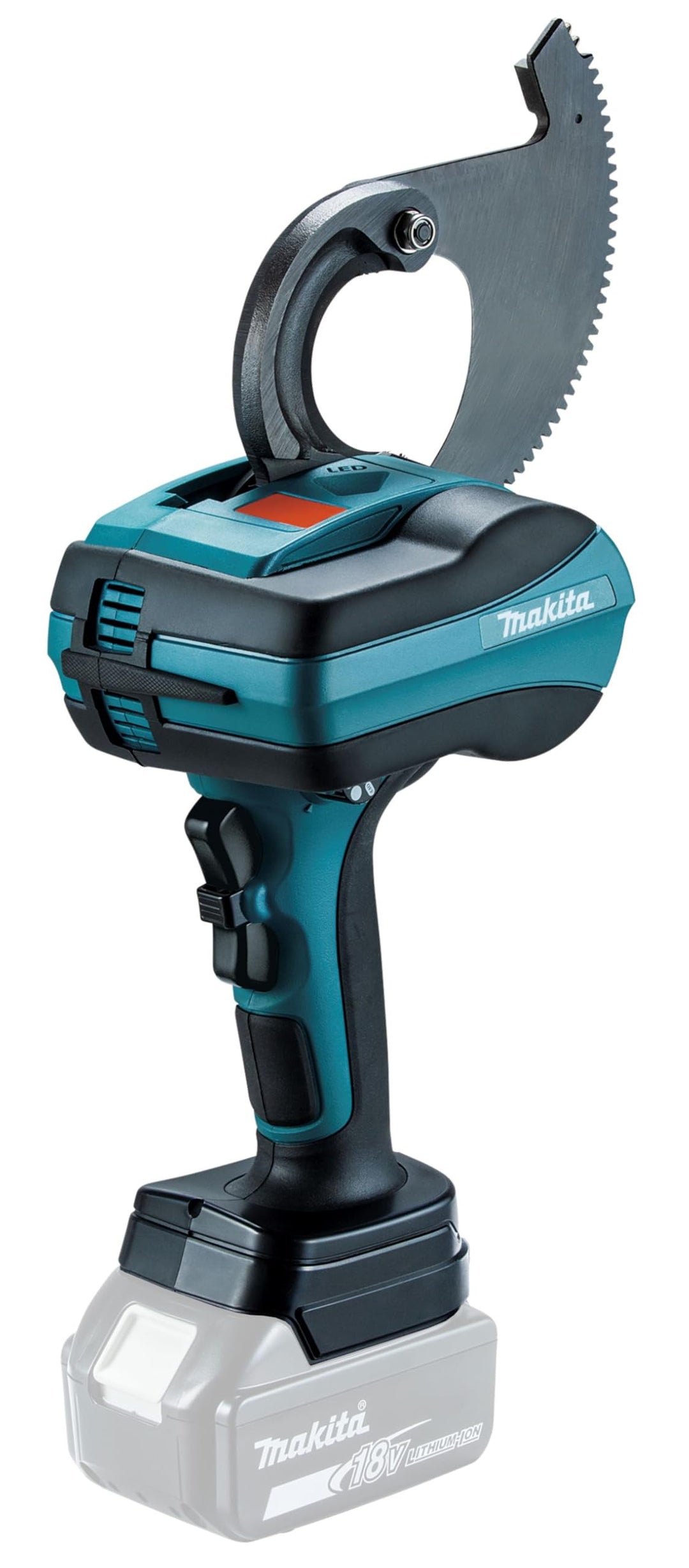 Makita DTC100ZK Akku-Kabelschneider 18 V, geschlossene Klinge, (ohne Ladegerät und Akkus) im Transpo