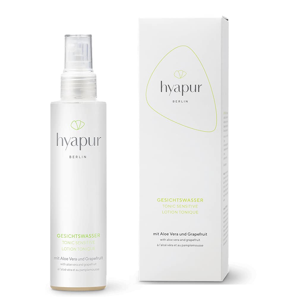hyapur® - GREEN Tonic Sensitive 150ml - Das erfrischende Gesichtswasser - zur Anti-Aging-Pflege mit
