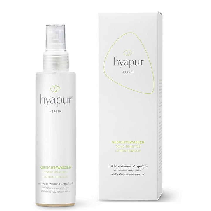 hyapur® - GREEN Tonic Sensitive 150ml - Das erfrischende Gesichtswasser - zur Anti-Aging-Pflege mit