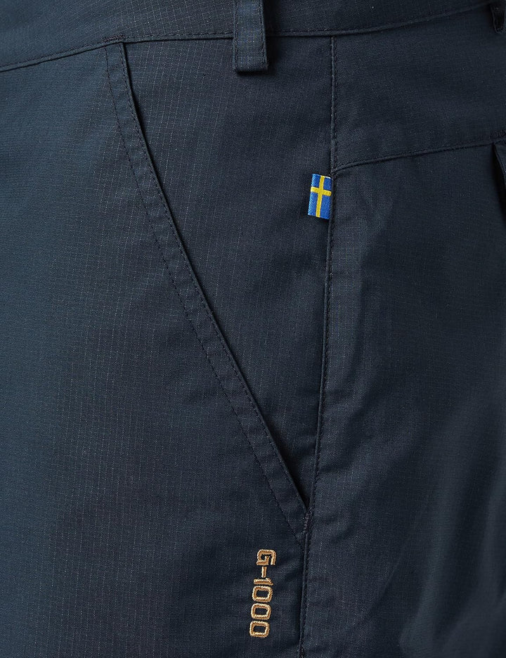 Fjallraven Herren Pants Karla Lite Curved Trousers W 42 Dark Navy, 42 Dark Navy