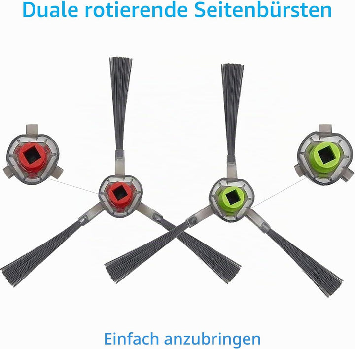 HALIEVE Filter Bürste Wischtuch Ersatzteile Zubehör Set für Ecovacs DG3G-KTA DEEBOT OZMO 930 Staubsa