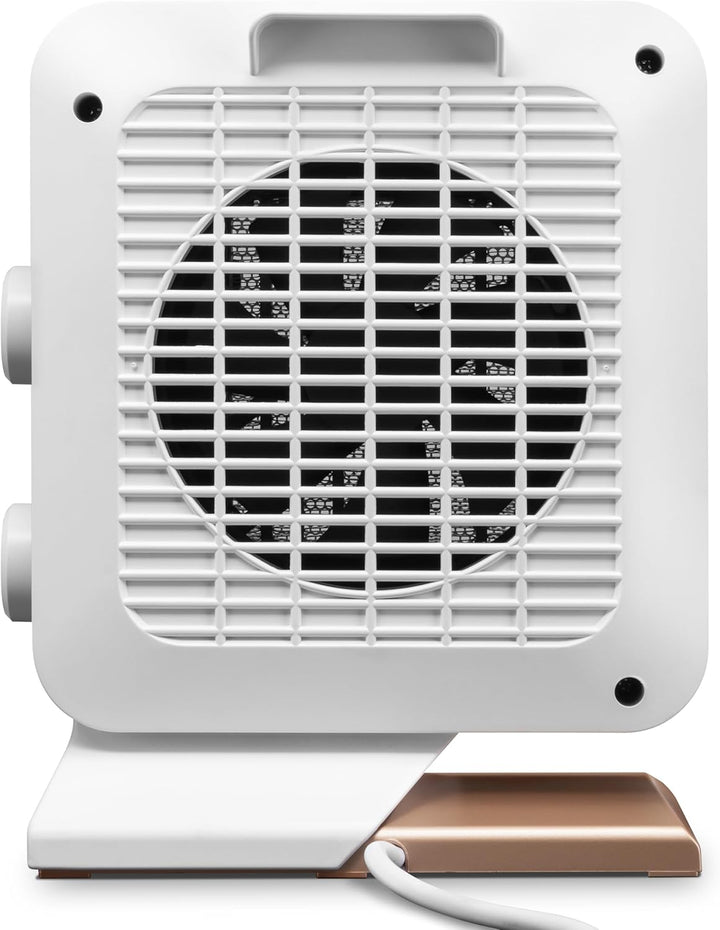 TROTEC Keramik Heizlüfter TFC 14 E – Heizleistung 700 W / 1400 W – Elektroheizung mit Thermostat, Ra