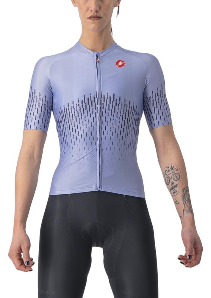 CASTELLI Damen Aero Pro W Jersey T-Shirt M Violettes Nebel, M Violettes Nebel