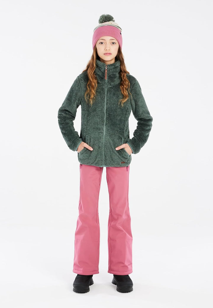 Protest Girls Oberteil Mit Durchgehendem Reissverschluss RiRi JR 104 Evergreen, 104 Evergreen