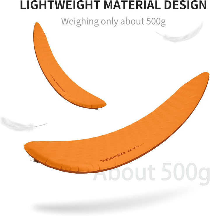 Naturehike Camping Isomatte Ultraleicht 5,8 R-Wert, 8 cm Dicke Aufblasbare Isomatte 4 Jahreszeiten L