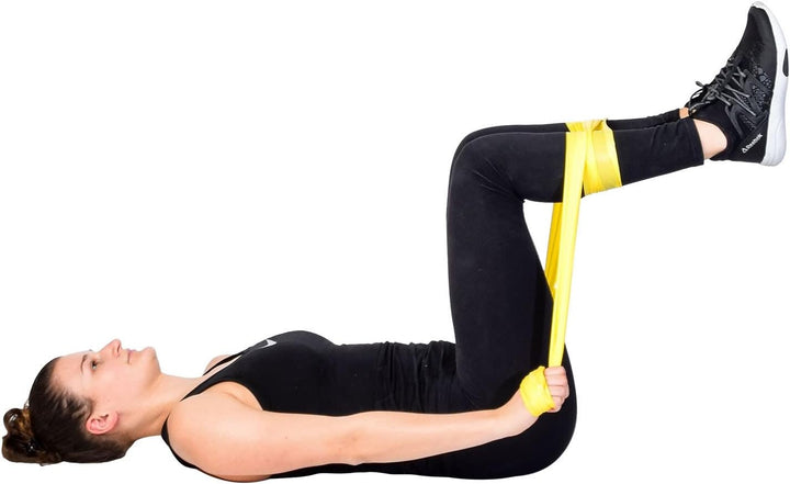 DITTMANN Body Band Fitnessband Gymanstik Expander Kraft 25m gelb (leicht)