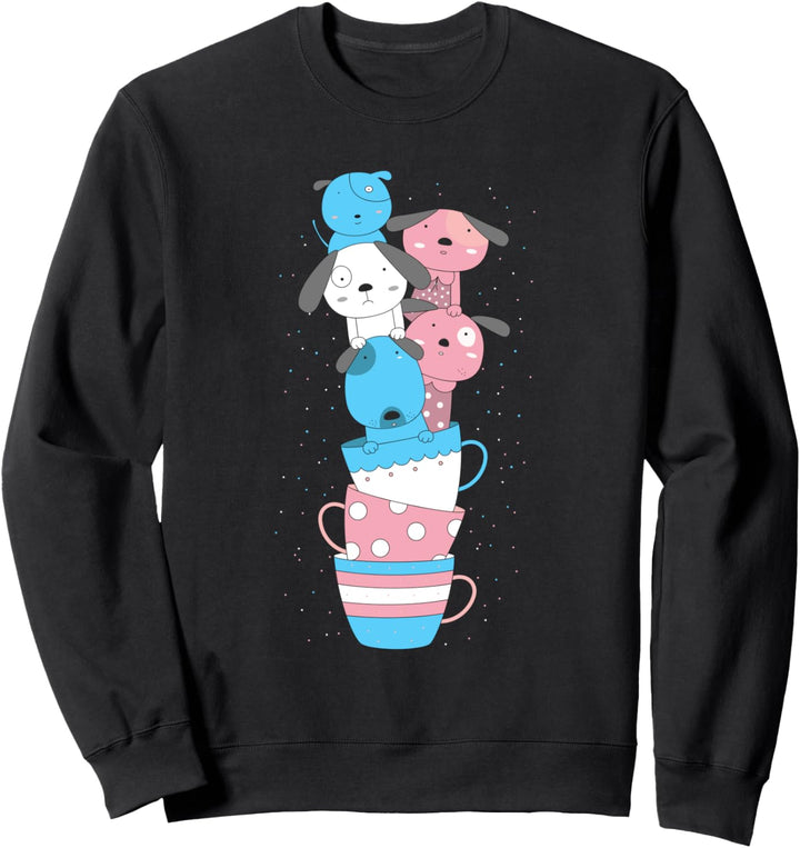 LGBTQ Trans Pride Transsexuell Hund Geschenk Transgender Sweatshirt