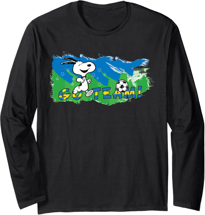 Peanuts Go Team Sweden Langarmshirt