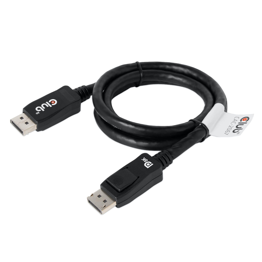 Club3D DisplayPort-Kabel 1.4 HBR3 32,4Gb/s 1m 8K60Hz St/St CAC-2067, CAC-2067