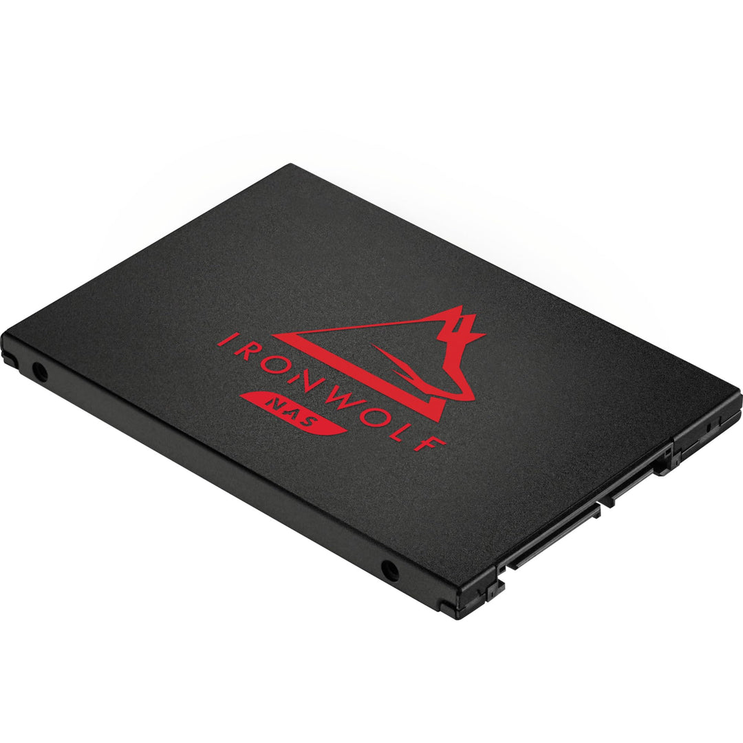 Seagate IronWolf 125 SSD 250GB, interne NAS SSD, SATA mit 6GB/s, 2.5 Zoll bis zu 560 MB/s, schwarz,