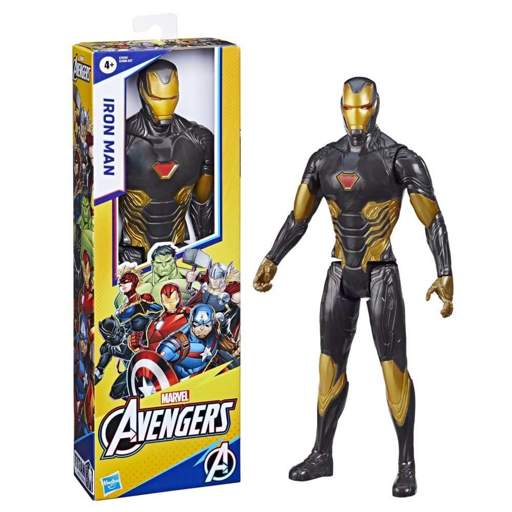 Marvel Avengers Titan Hero Series Blast Gear Actionfigur Iron Man 30 cm für Kinder ab 4 Jahren IRON