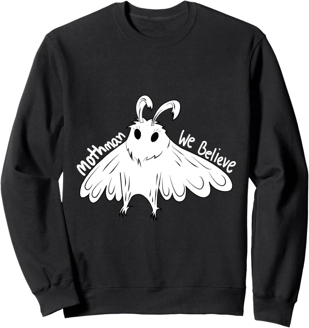 Mottenmann Mothman Cryptid Cryptozoology Point Pleasant WV Sweatshirt