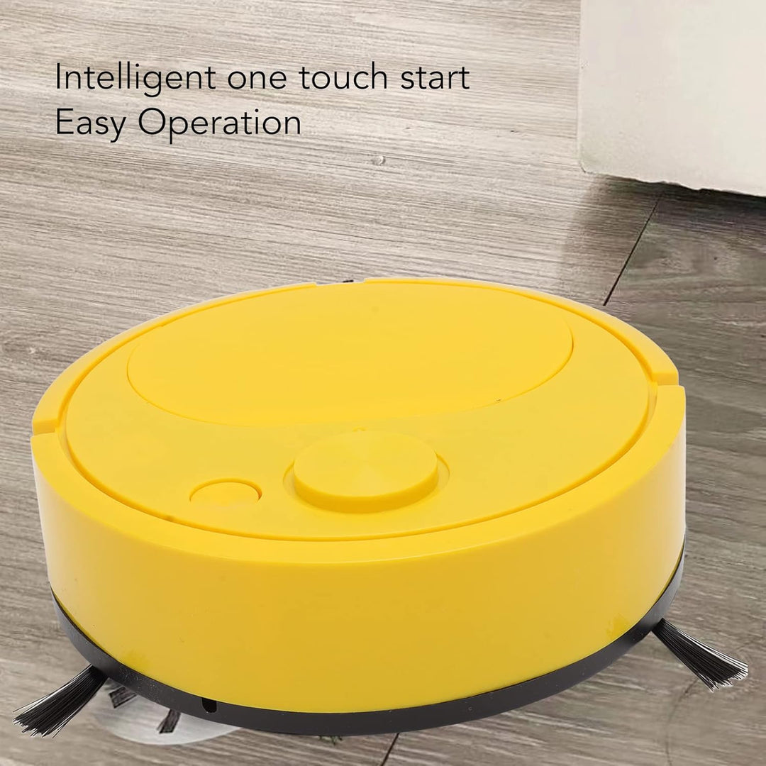 Roboter Staubsauger, USB Lade Mini Smart Kehrroboter, Wischroboter Staubsauger für Holzböden, Fliese