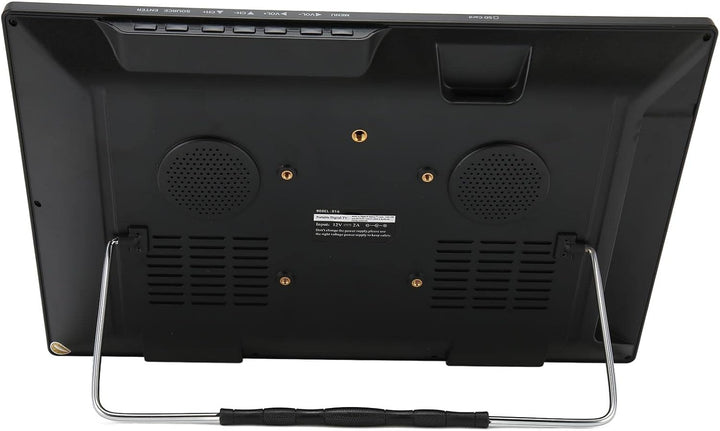 Tragbarer 16 Zoll Digitalfernseher, Auto Breitbild LED Fernseher mit Abnehmbaren Antennen, Unterstüt