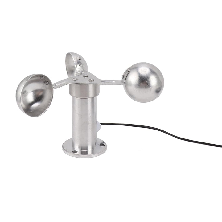 Anemometer aus Aluminiumlegierung, Windgeschwindigkeitsüberwachungssensor, 3 Tassen Windgeschwindigk