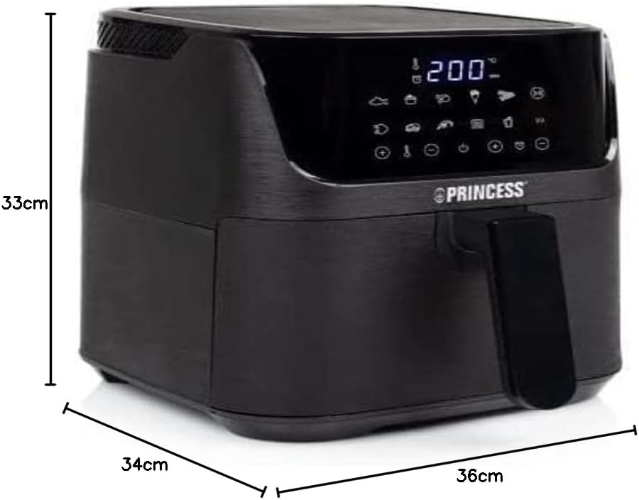 Princ Heissluftfritt XL182024 3,5L bk 1350 Watt