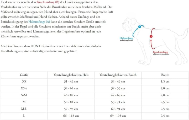 HUNTER Geschirr Maldon Up Limited Edition dunkelblau XS-S XS-S dunkelblau, XS-S dunkelblau