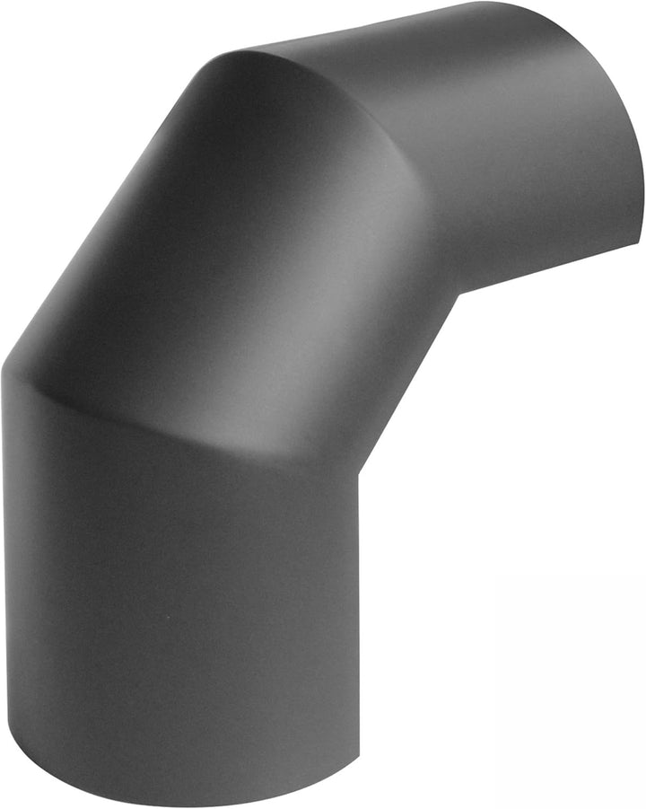 raik SH095-120-gg Raik Rauchrohrbogen/Ofenrohr 120mm - Thermoschild 90° gussgrau