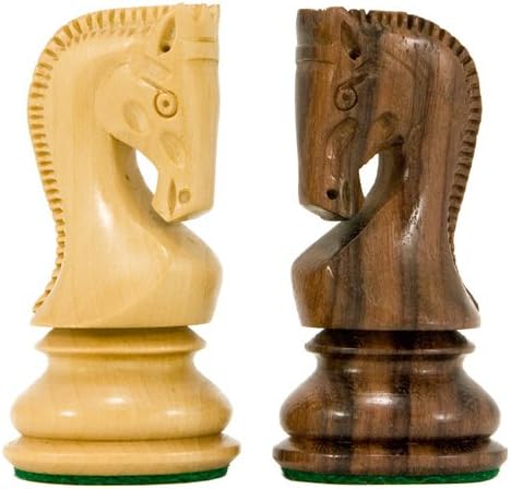 The Regency Chess Company Die Antipodean Serie 10.2cm Rosenholz Staunton schachfiguren