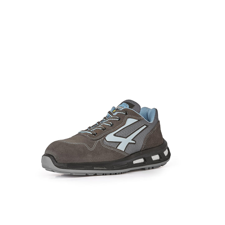 U-Power Red Lion Lolly, Unisex-Sicherheitsschuhe, leichte, flexible, pannensichere Lederturnschuhe,