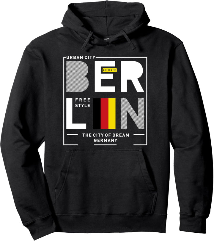 Berlin T-Shirts, Ich liebe Berlin Deutschland, Cool Berlin Pullover Hoodie