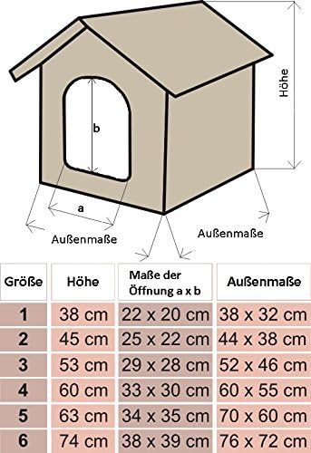 Hobbydog R1 BUDSWL4 Doghouse R1 38X32 cm Grey with Paws, XS, Gray, 600 g Gray XS, Gray XS