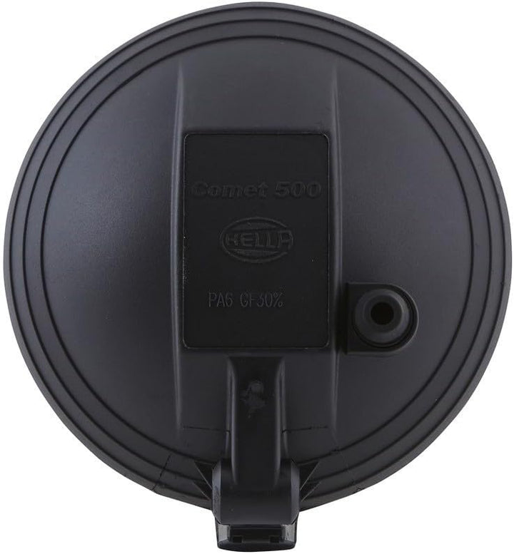 HELLA - Halogen-Nebelscheinwerfer - Comet 500 - 12V - rund - Anbau - gelbe Streuscheibe - Lichtschei