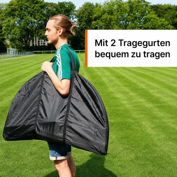 Tragetasche für 3 Hoopers Hoops – schwarz, 95×10×62cm, strapazierfähig & abwaschbar, mit Schultergur