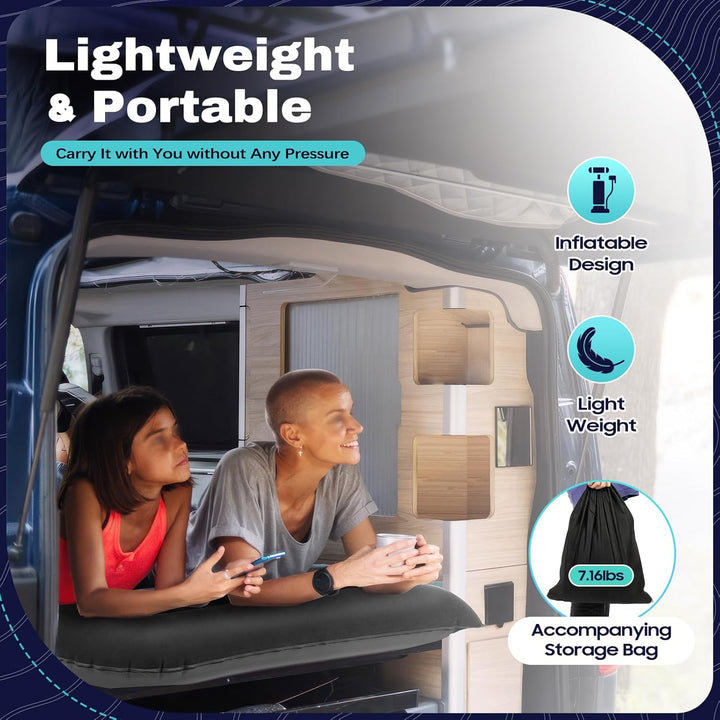 FUNYSF Auto Luftmatratze SUV aufblasba aufblasbare Camping Combo Portable, abnehmbar aufblasba Matra