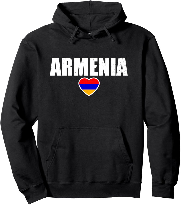 Armenia Armenien Herz Armenische Flagge Stolzer Armenier Pullover Hoodie