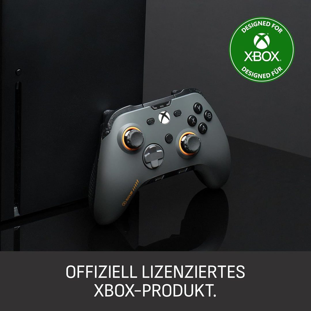 Scuf VALOR Xbox-Performance-Controller mit Kabel – Anpassbare Rücken-Paddles, Sofort-Triggern, TMR A
