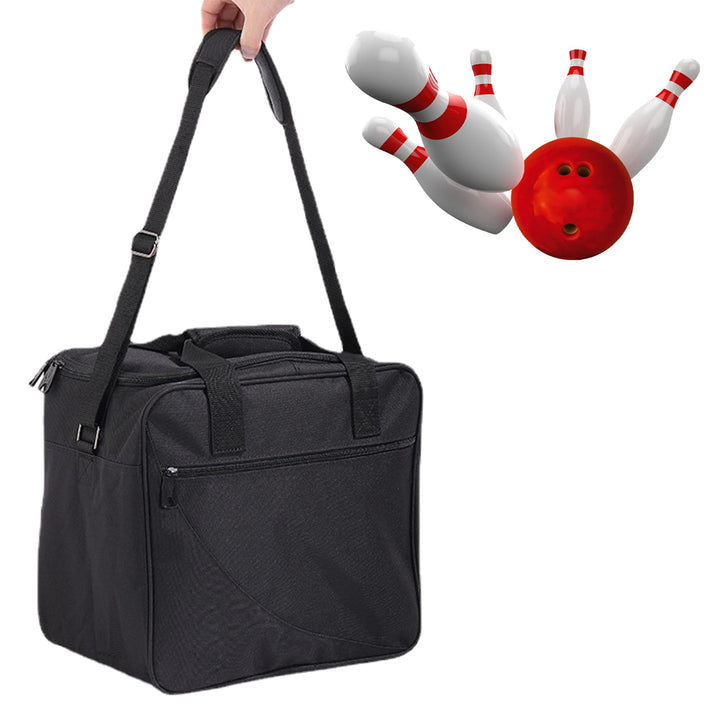 Fowybe Tasche für Bowlingkugeln | wasserdichte Oxford-Bowlingtaschen mit Schultergurt,Bowlingballtas