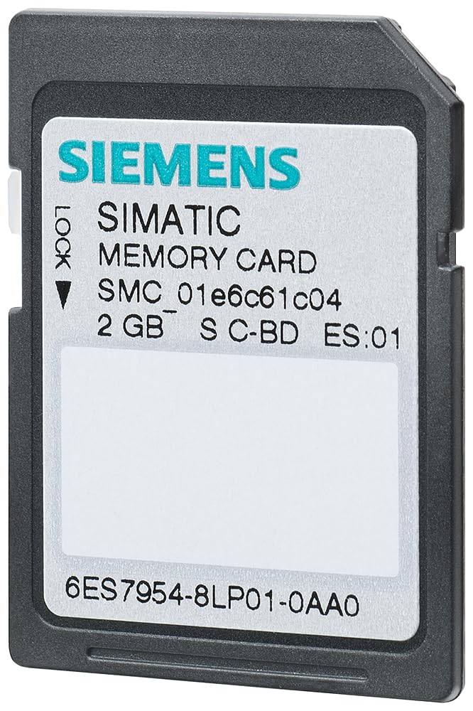 SIMATIC S7 Memory Card 256 MByte SIEMENS 6ES7954-8LL03-0AA0