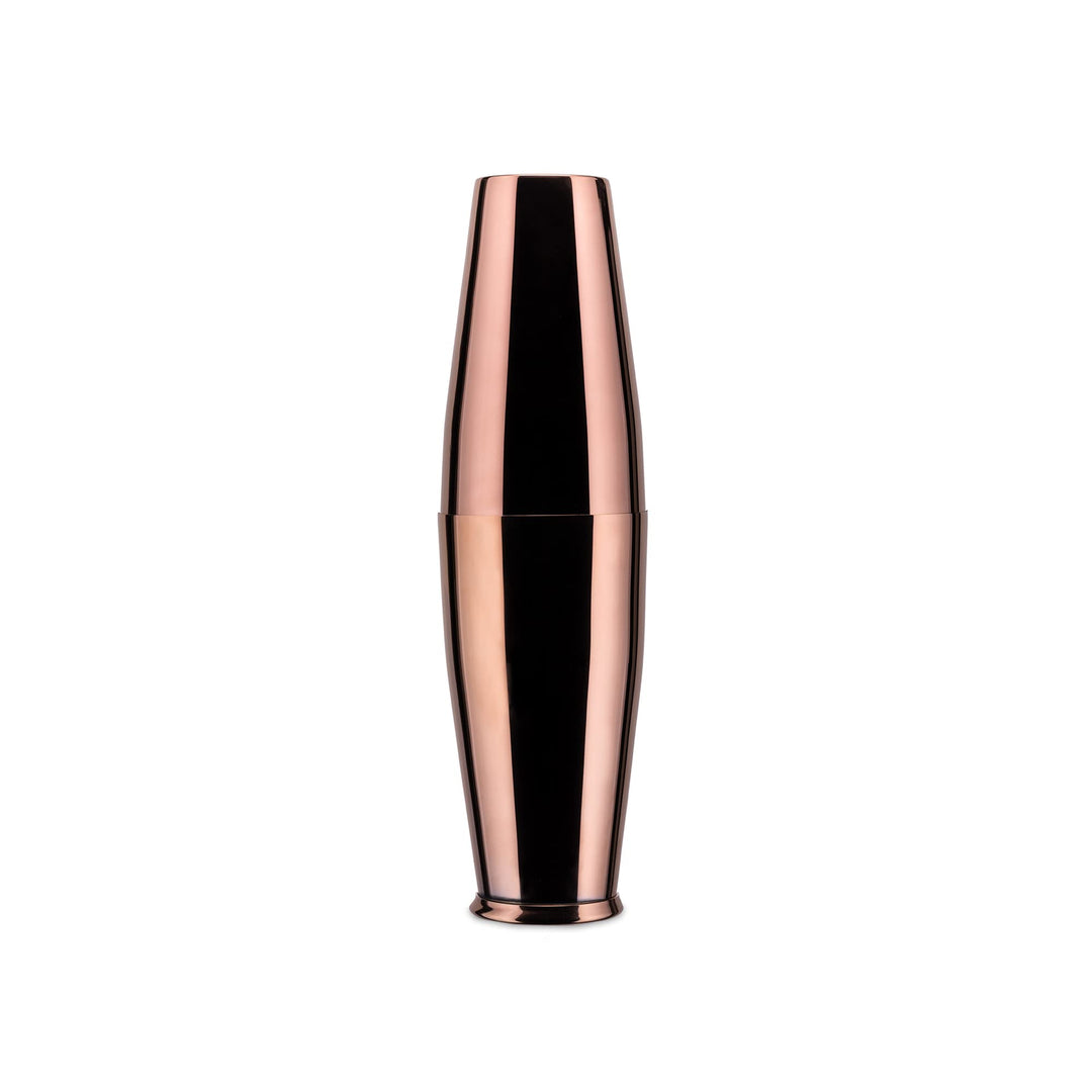 Alessi 5050 CU Shaker Boston RAME, Edelstahl 18/10,Glas, Mehrfarbig, One Size One Size Mehrfarbig, O