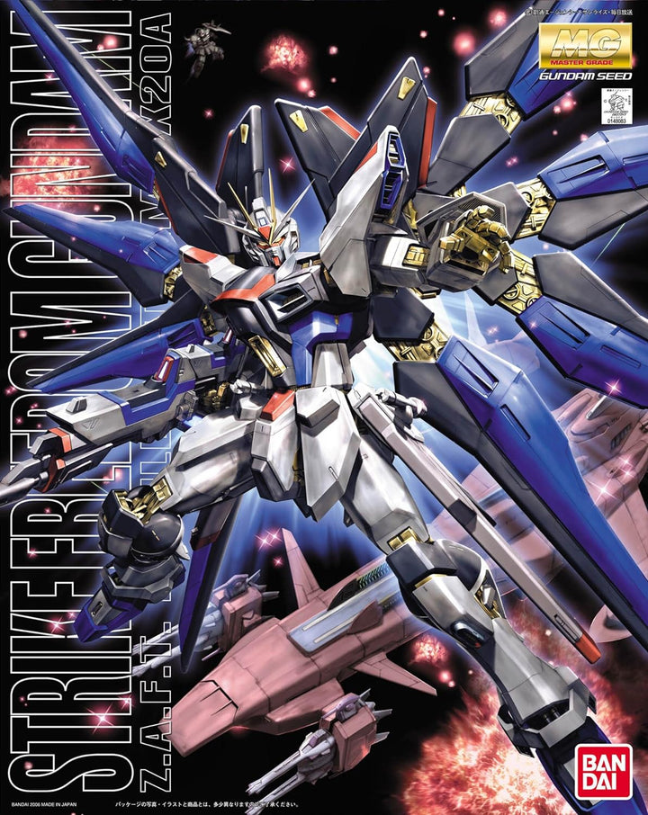 Gundam - Modellbausatz - MG 1/100 - Strike Freedom Gundam - 18 cm
