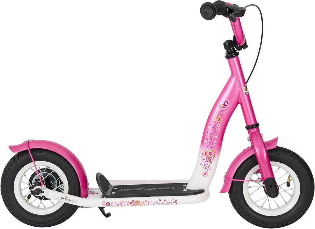 STAR SCOOTER Roller Kinderroller Tretroller Kickscooter mit Luftreifen für Jungen und Mädchen ab 4-5