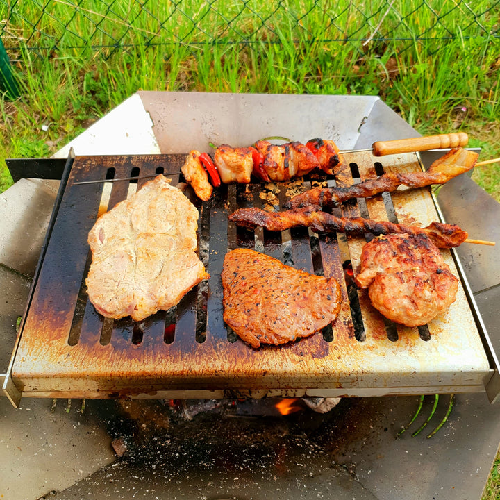 Grillaufsatz für die Feuerschale, Grillaufsatz für die Feuerschale