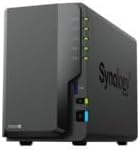 Synology DS224+ 2-Bay Diskstation NAS (Intel Celeron J4125 4-Core 2.0 GHz 2GB DDR4 RAM 2xRJ-45 1GbE
