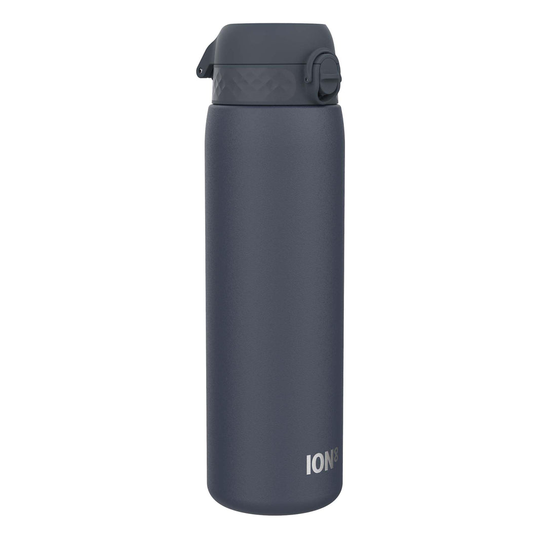 Ion8 1 Liter Edelstahl Trinkflasche, Auslaufsicher, Einhandöffnung, Sichere Verriegelung, Spülmaschi