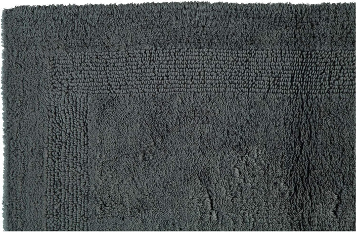 Cawö Home Badteppiche Luxus Badteppich 1000 anthrazit - 774 60x100 cm, 60x100 cm