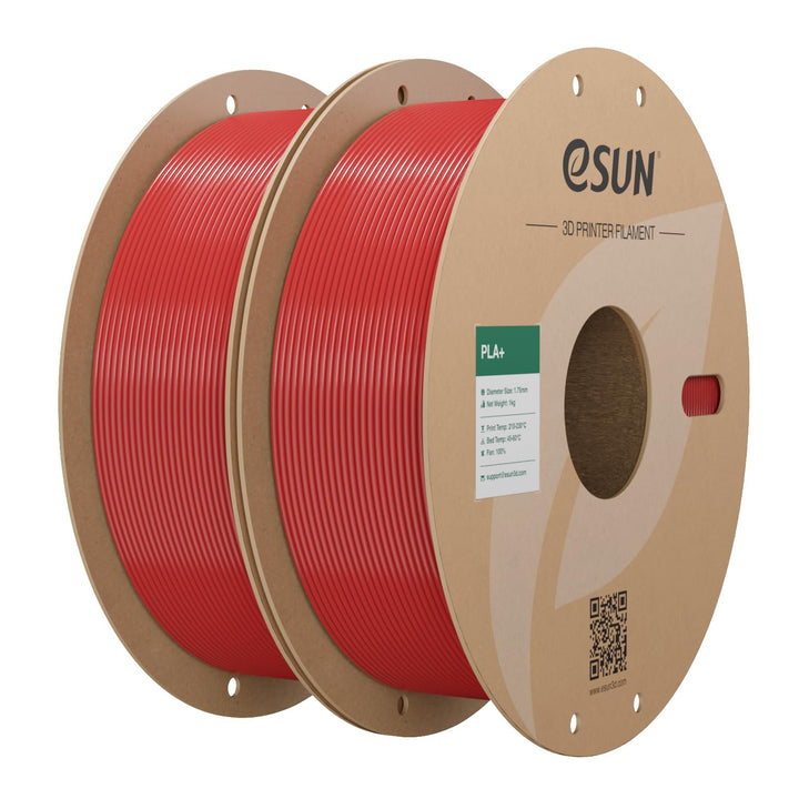 eSUN PLA+ Filament 1.75mm, 3D Drucker Filament PLA Plus, Massgenauigkeit +/- 0.03mm, 1KG pro Spule,