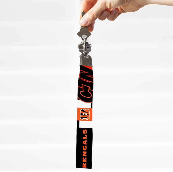 Rico Industries NFL Football Cincinnati Bengals Handgelenk-Schlüsselband, niedlicher Handgelenkrieme