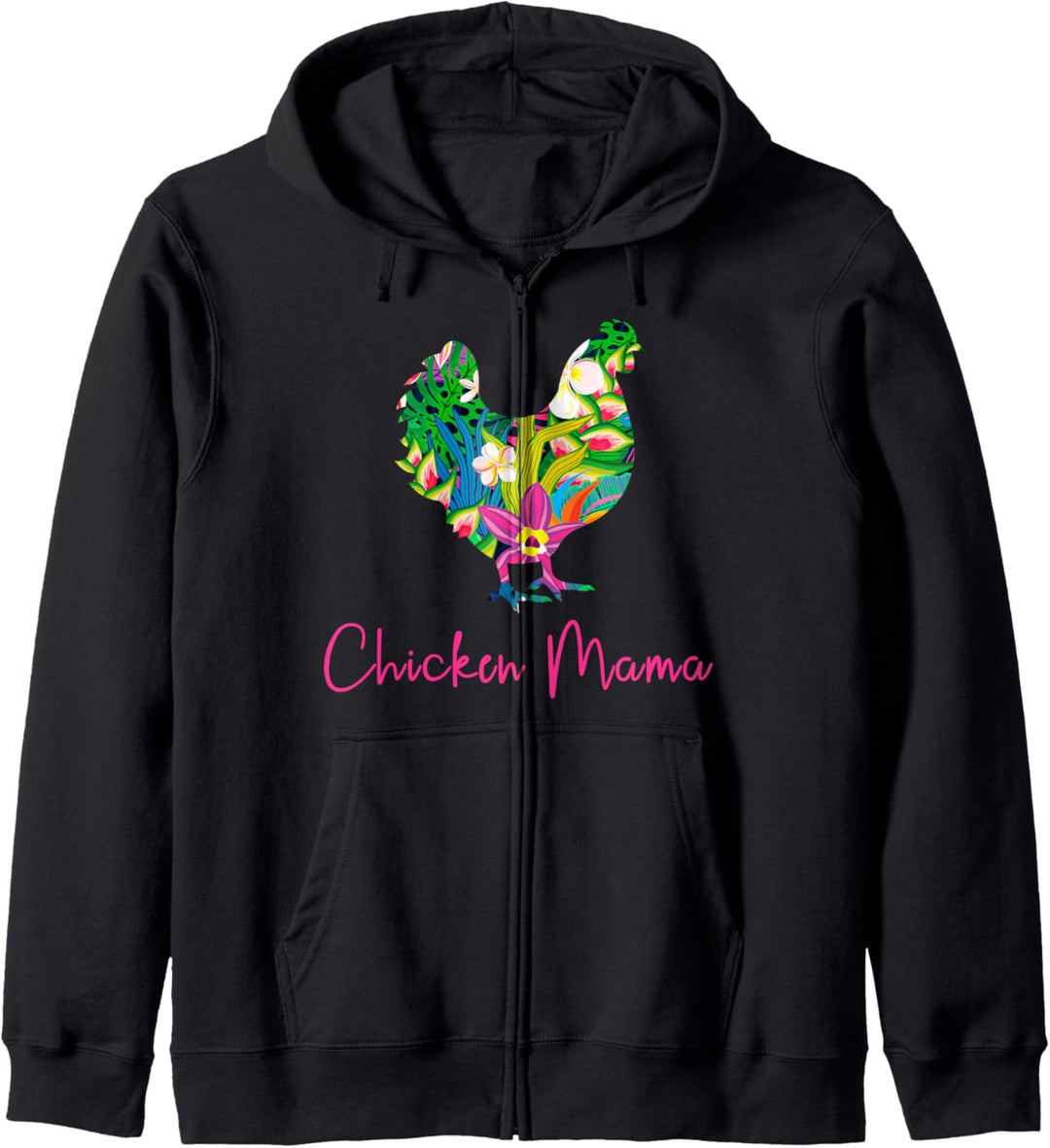 Chicken Mama Henne Bauern Bäuerin niedliches Huhn Kapuzenjacke