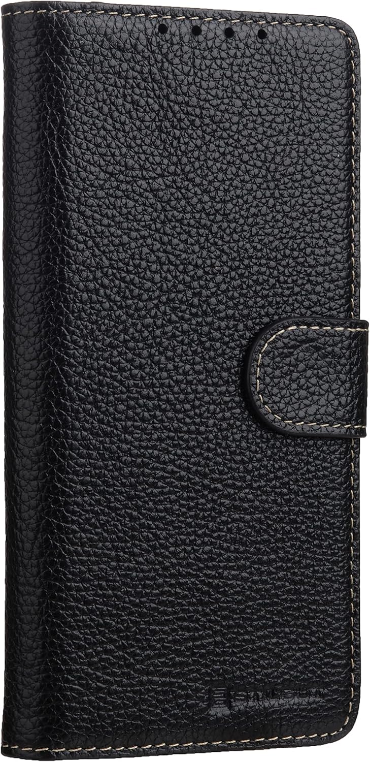 StilGut Talis kompatibel mit Samsung Galaxy A72 Hülle mit Kartenfach aus Leder, Wallet Case, Lederhü