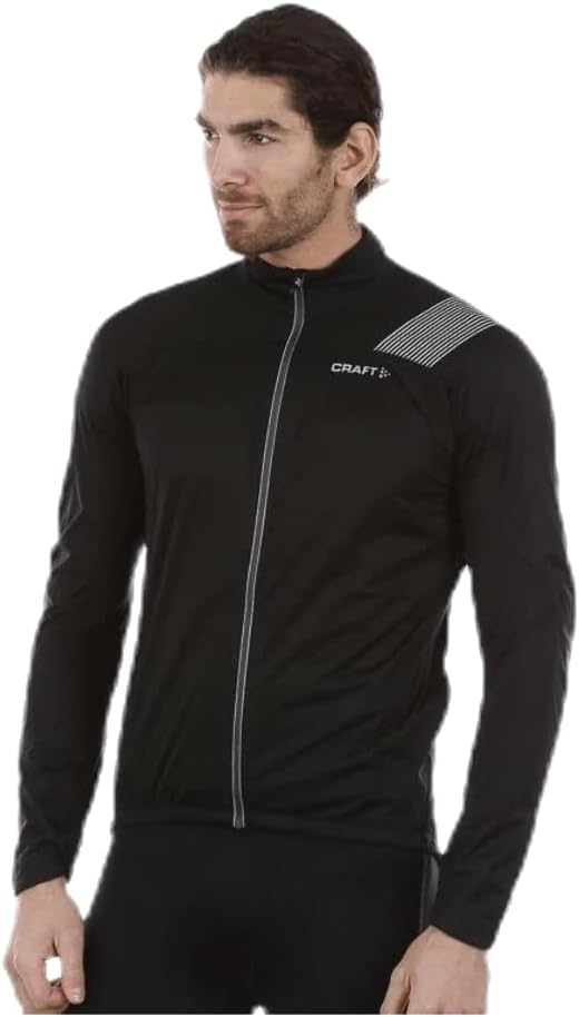 Craft Herren Verve Rain Jacket M Regenjacke L Schwarz, L Schwarz