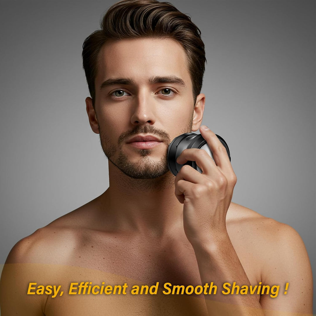 Glatzen Rasierer Herren UD1,IPX7 Wasserdichter Kopfrasierer Glatze 6D Magnetische Schwebender Kopf N