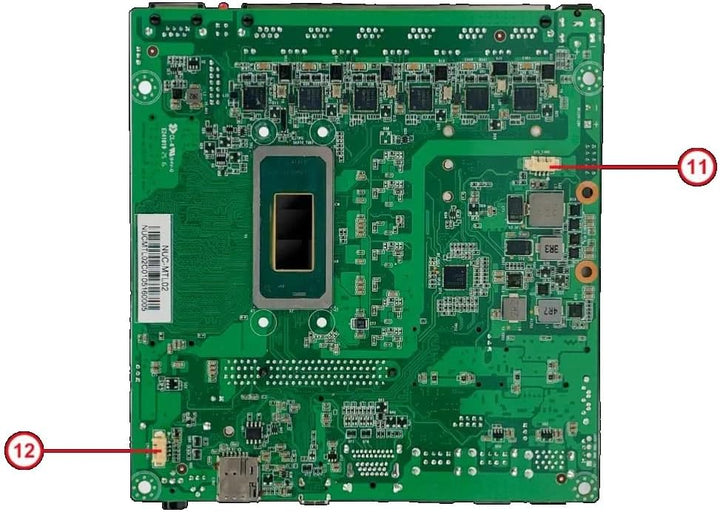 Ultra 9 185H Firewall Mini-PC 4X 2X 10G SFP 6 * 2,5G LAN vPro Thunderbolt 4 2xNVMe Home Lab Server U
