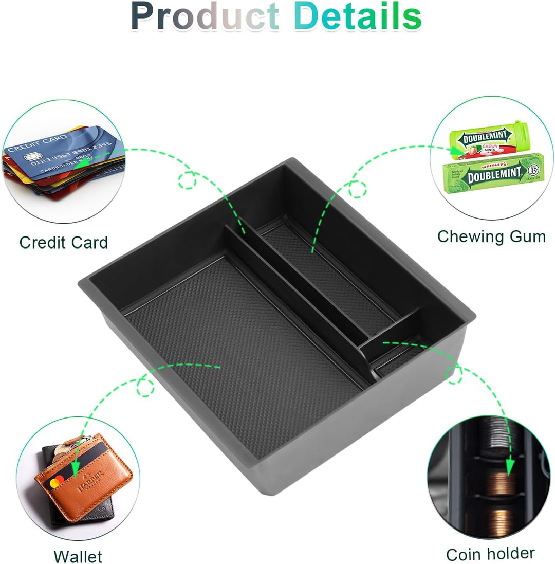 GAFAT [Neu 2024] Tesla Model 3 2024 2025 Mittelkonsole Aufbewahrungsbox, Tesla Model 3 Highland 2024