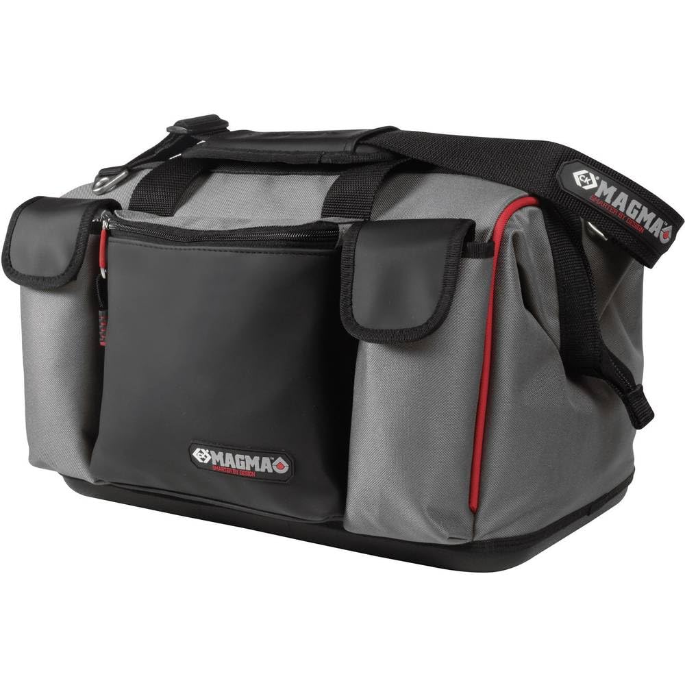 C.K MAGMA MA2627A Werkzeugtasche, 100% Polyester, schwarz, grau, 420x280x280 mm, 420x280x280 mm